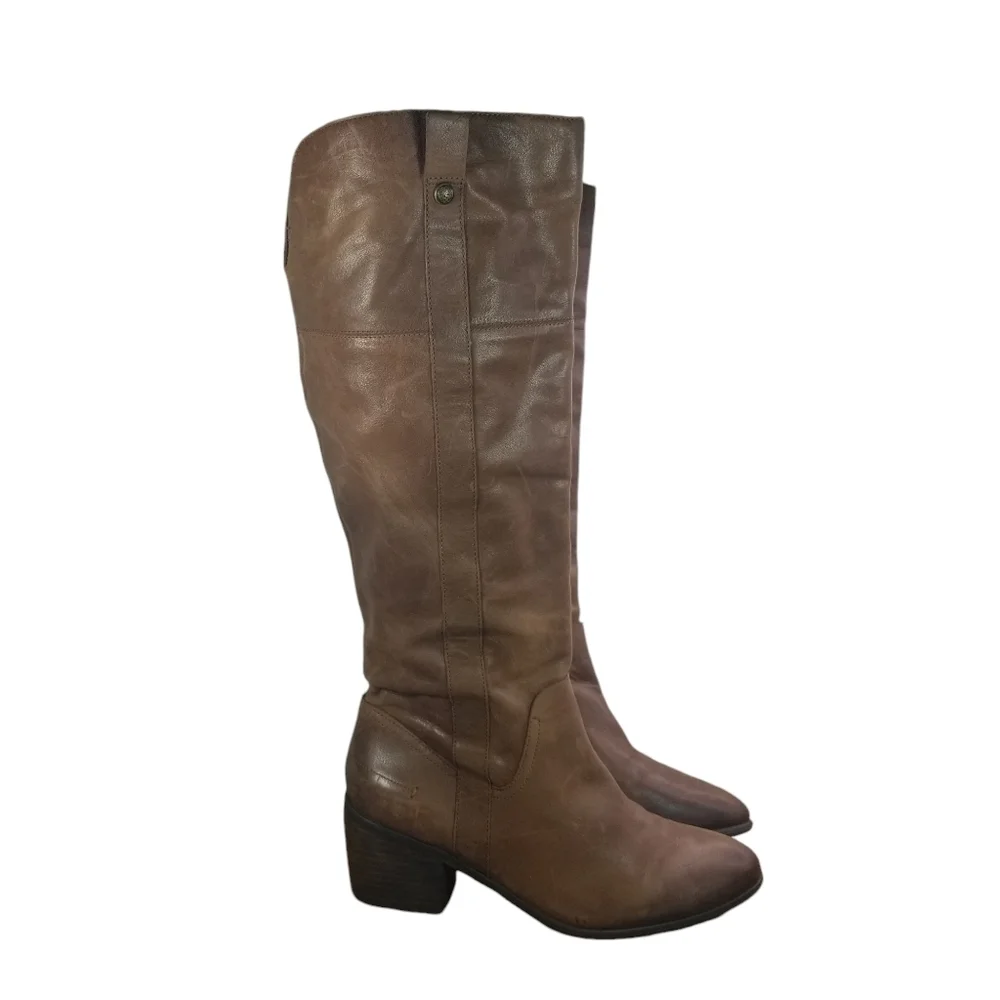 Vince Camuto Mordona leather tall riding boots